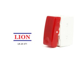 Single red electric switch