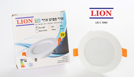 LED Panel Light 3W+DC12V+AC220V